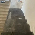 კიბის საფეხურების მოპირკეთება